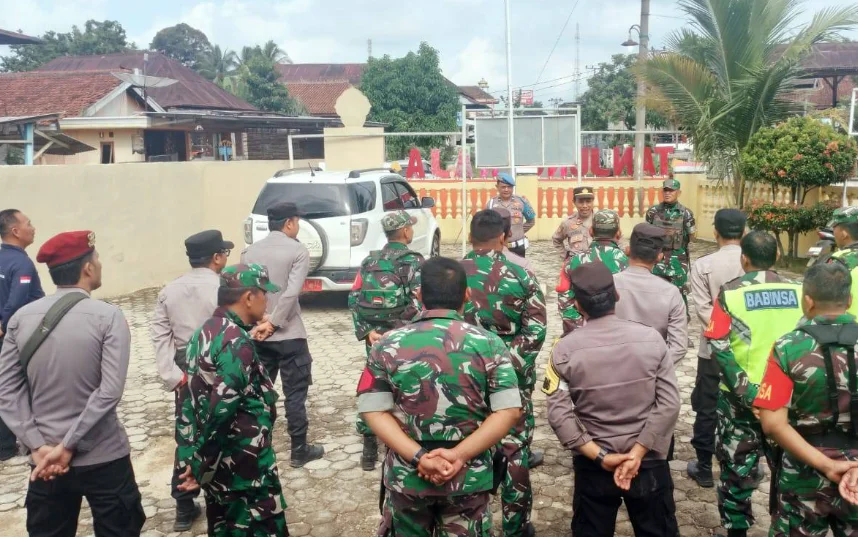 Penghitungan Surat Suara di Lampung Utara Berjalan Kondusif