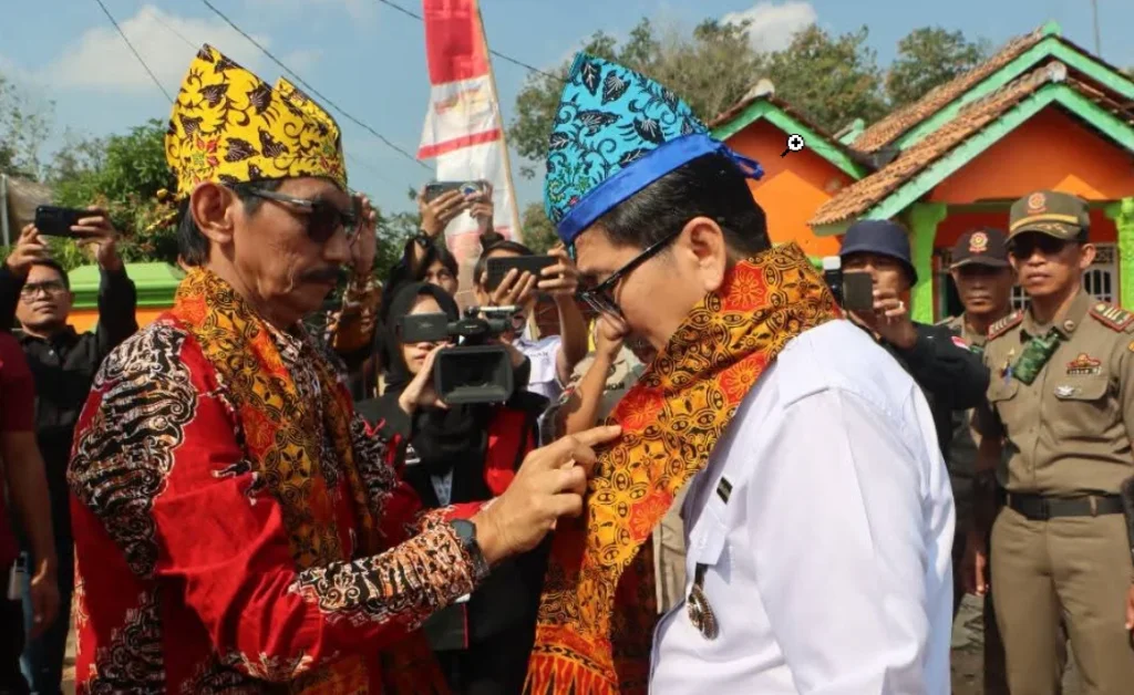 Bupati Lampung Utara Hadiri Pagelaran Seni Budaya Banyuwangi di Abung Selatan
