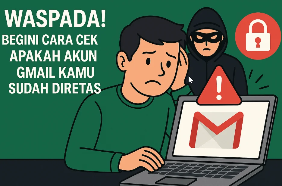 Cara Cek Apakah Akun Gmail Kamu Sudah Diretas