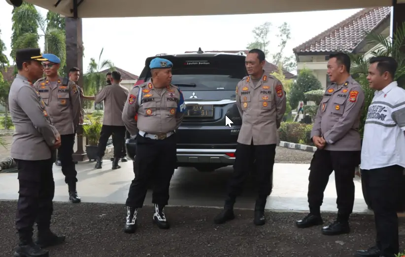 Mitigasi Pelanggaran, Bid Propam Polda Lampung Kunjungi Polres Lampung Utara