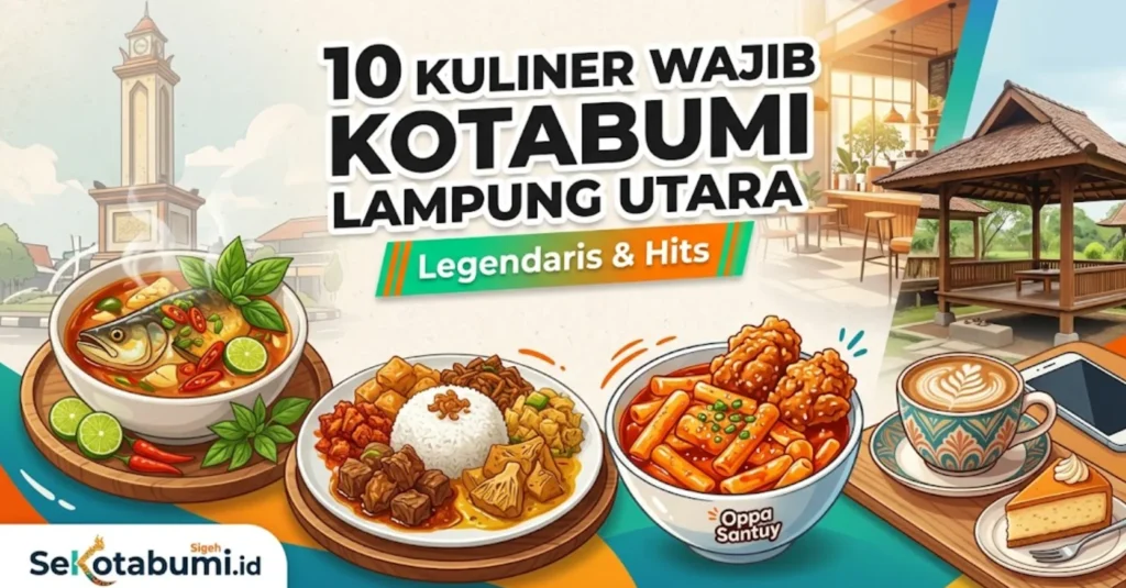 10 Rekomendasi Tempat Makan Legendaris & Hits di Kotabumi, Lampung Utara
