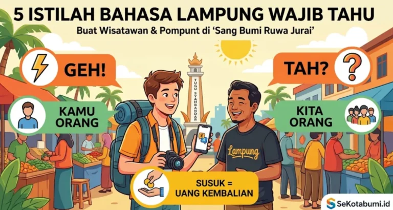 5 Istilah Bahasa Sehari-hari di Lampung yang Wajib Diketahui Pendatang & Wisatawan