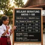Belajar Berhitung Angka 1 Sampai 100 dalam Bahasa Lampung (Dialek A dan O)