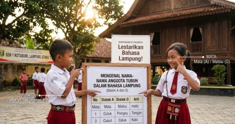 Mengenal Nama-Nama Anggota Tubuh dalam Bahasa Lampung
